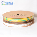 Feibo PE material colorful electric wires insulated diameter 4mm thin wall heat shrink tubing